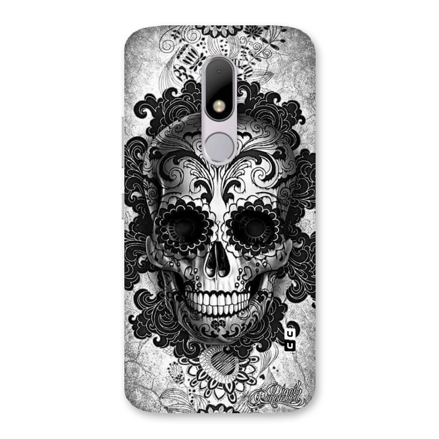 Floral Ghost Back Case for Moto M
