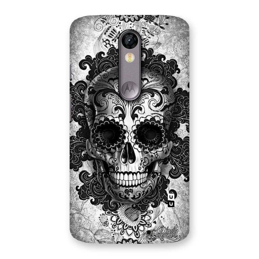 Floral Ghost Back Case for Moto X Force