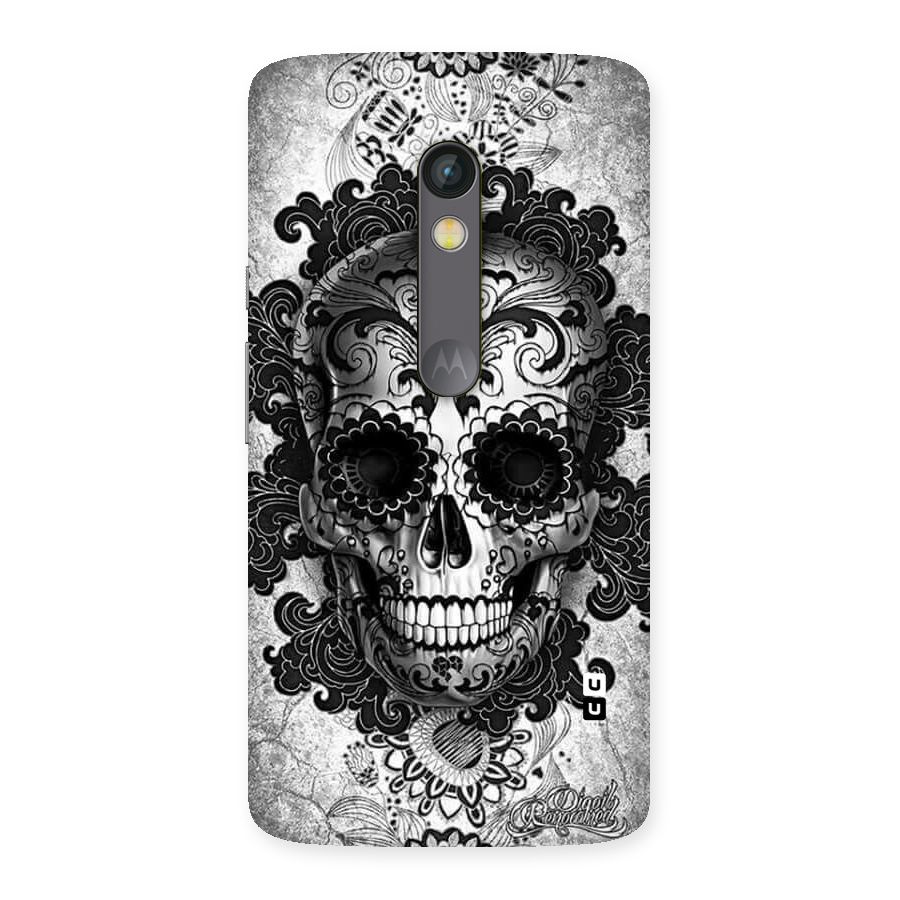Floral Ghost Back Case for Moto X Play