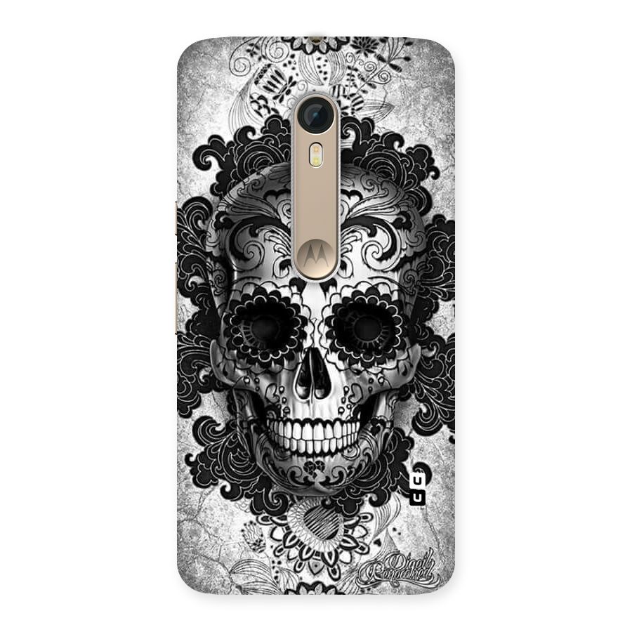 Floral Ghost Back Case for Motorola Moto X Style