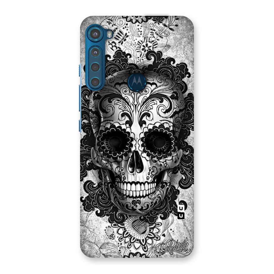 Floral Ghost Back Case for Motorola One Fusion Plus