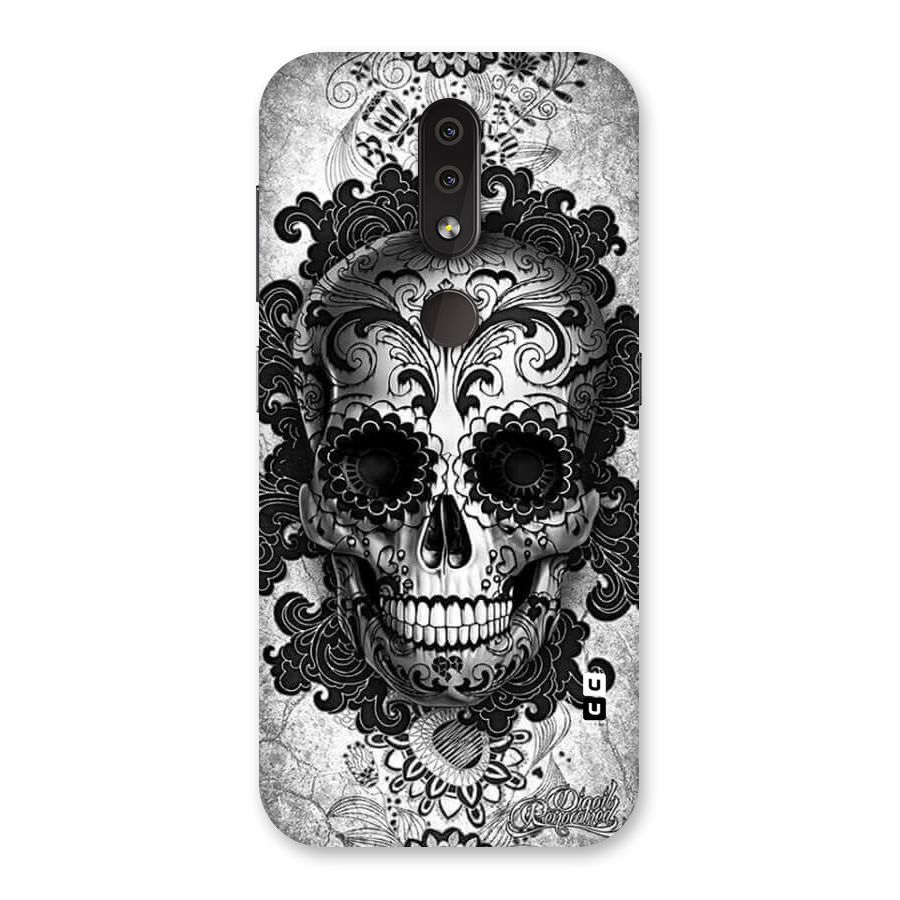 Floral Ghost Back Case for Nokia 4.2