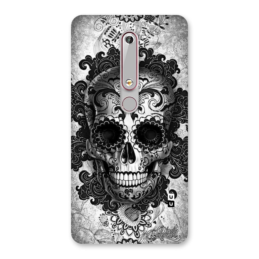 Floral Ghost Back Case for Nokia 6.1