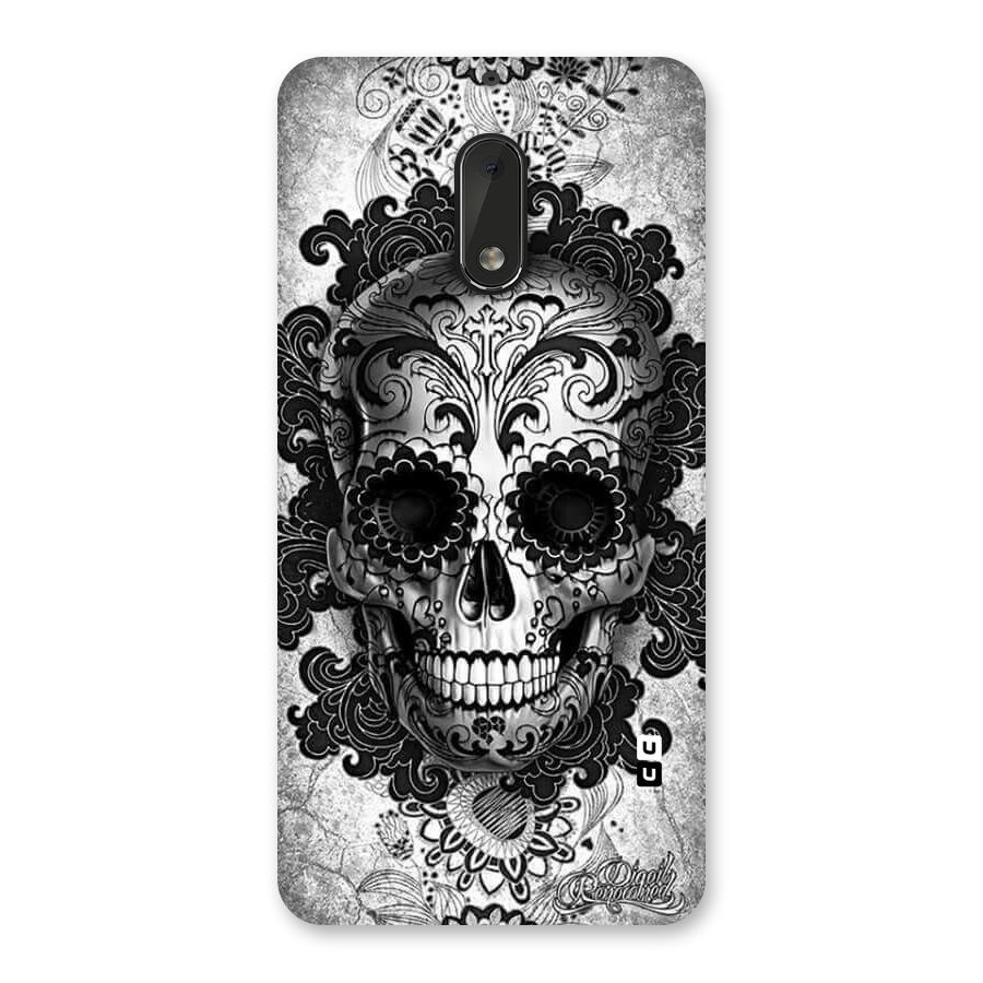 Floral Ghost Back Case for Nokia 6