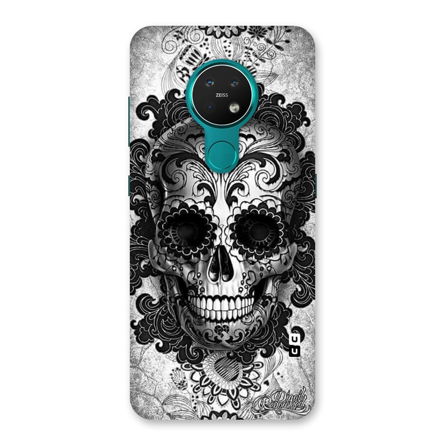 Floral Ghost Back Case for Nokia 7.2