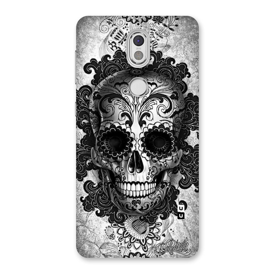 Floral Ghost Back Case for Nokia 7