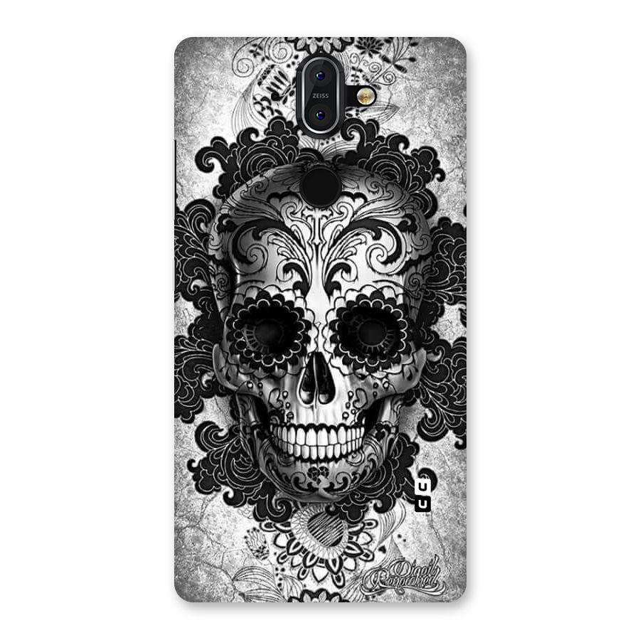 Floral Ghost Back Case for Nokia 8 Sirocco