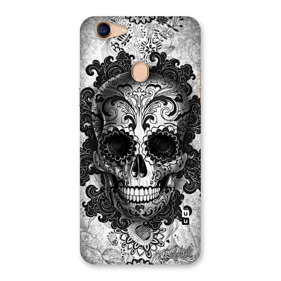 Floral Ghost Back Case for Oppo F5 Youth