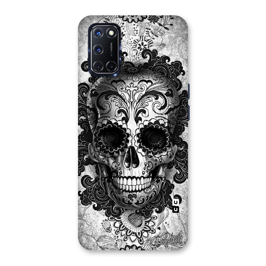 Floral Ghost Back Case for Oppo A52