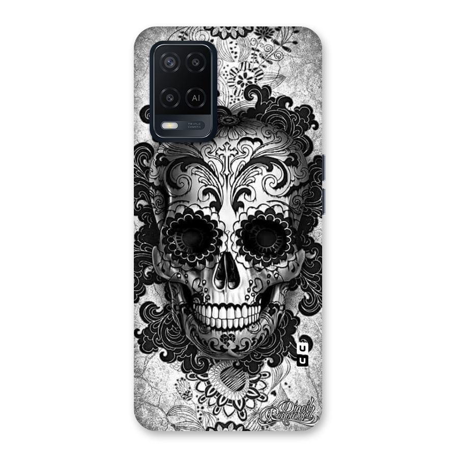 Floral Ghost Back Case for Oppo A54