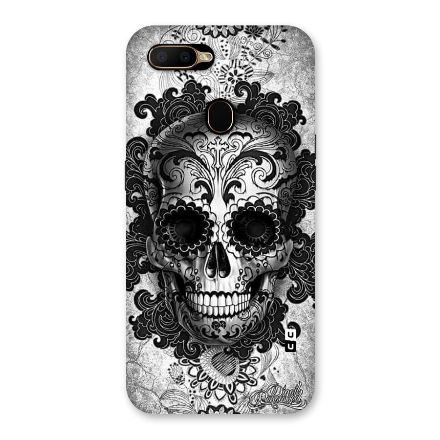 Floral Ghost Back Case for Oppo A5s