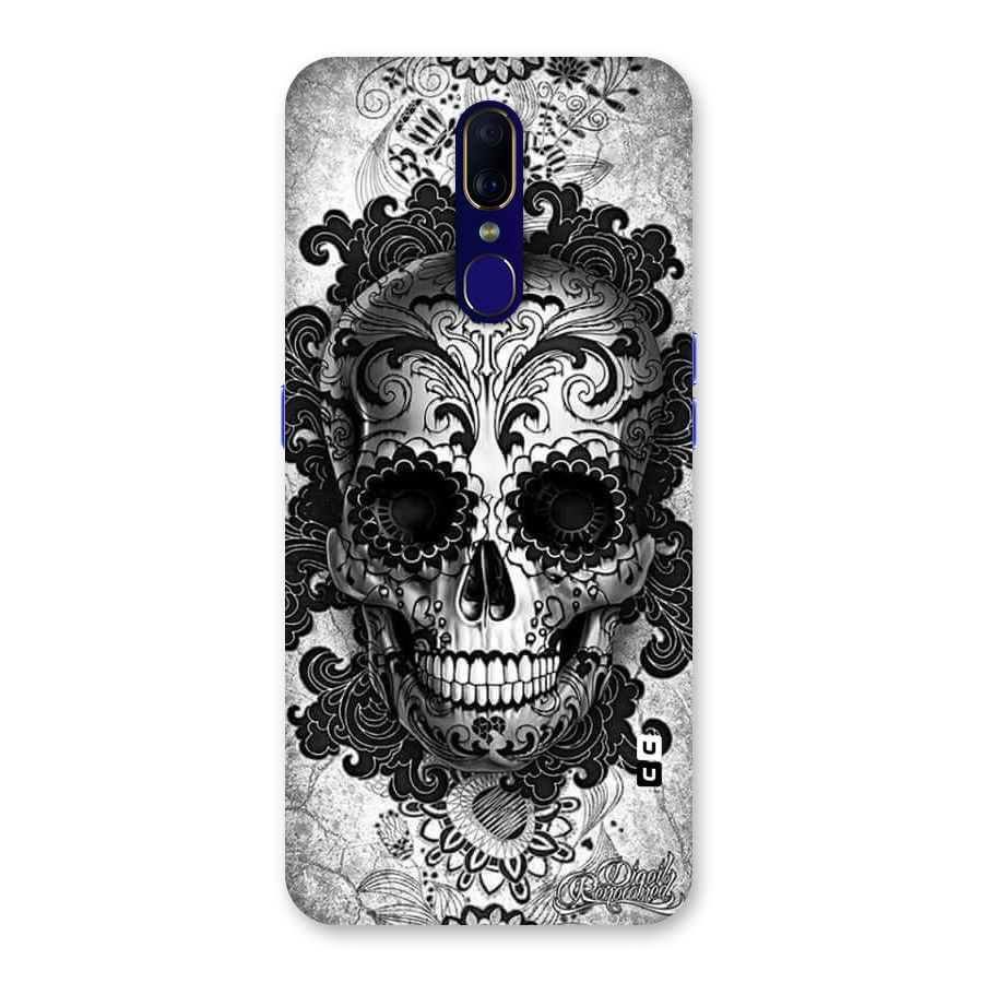 Floral Ghost Back Case for Oppo A9