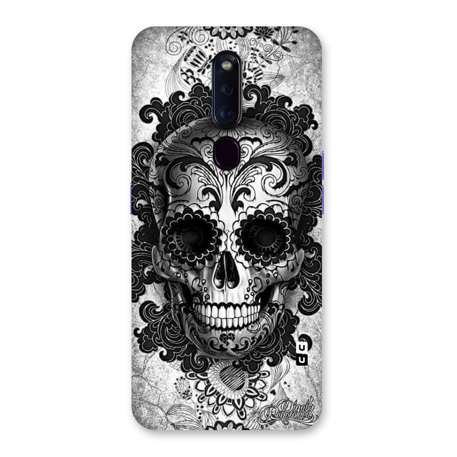 Floral Ghost Back Case for Oppo F11 Pro