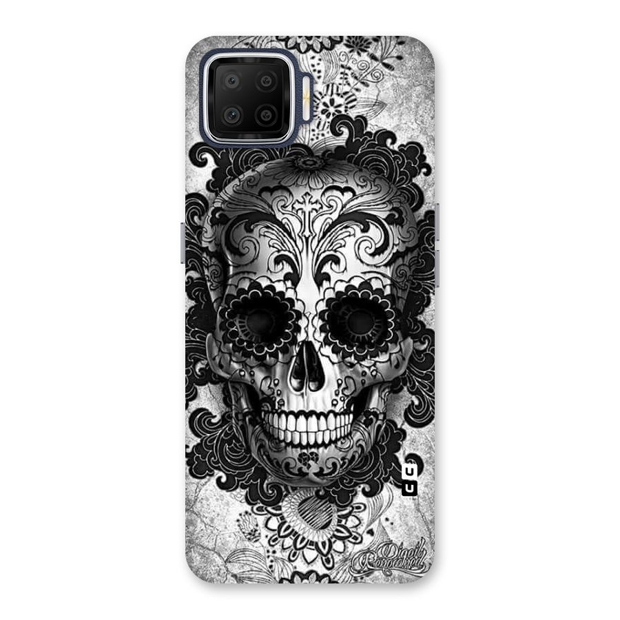 Floral Ghost Back Case for Oppo F17