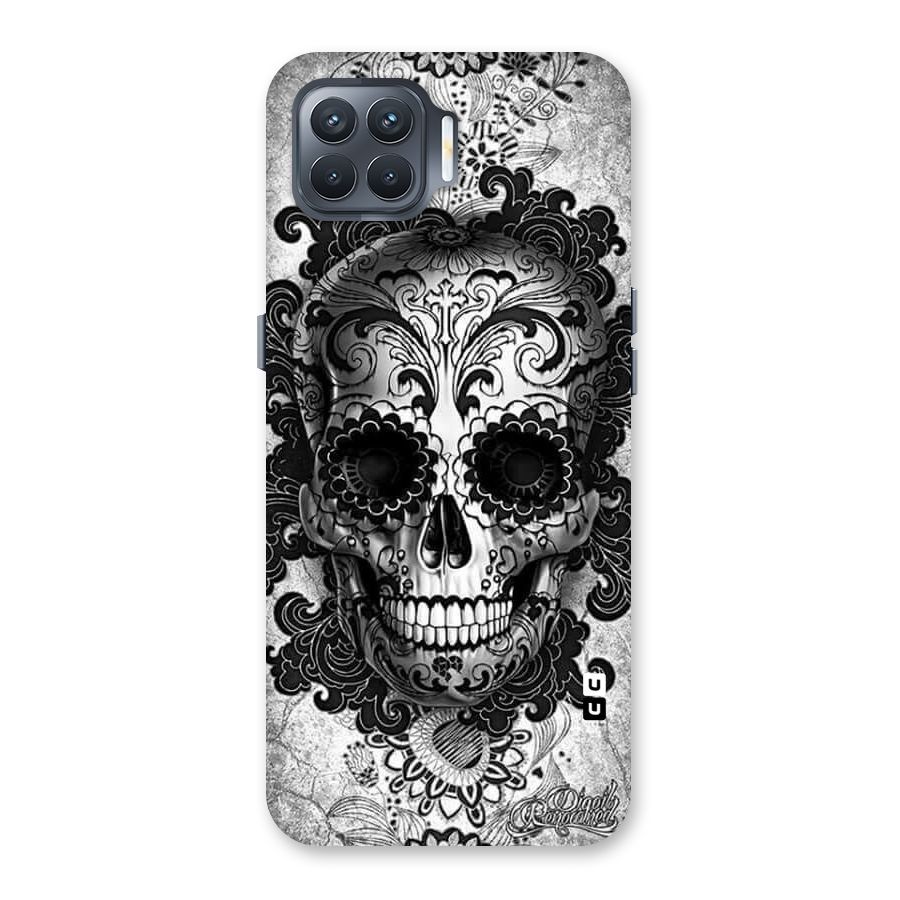 Floral Ghost Back Case for Oppo F17 Pro