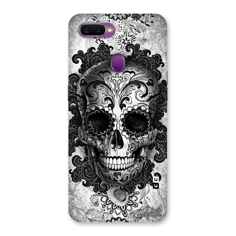 Floral Ghost Back Case for Oppo F9