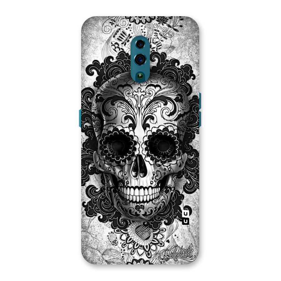 Floral Ghost Back Case for Oppo Reno