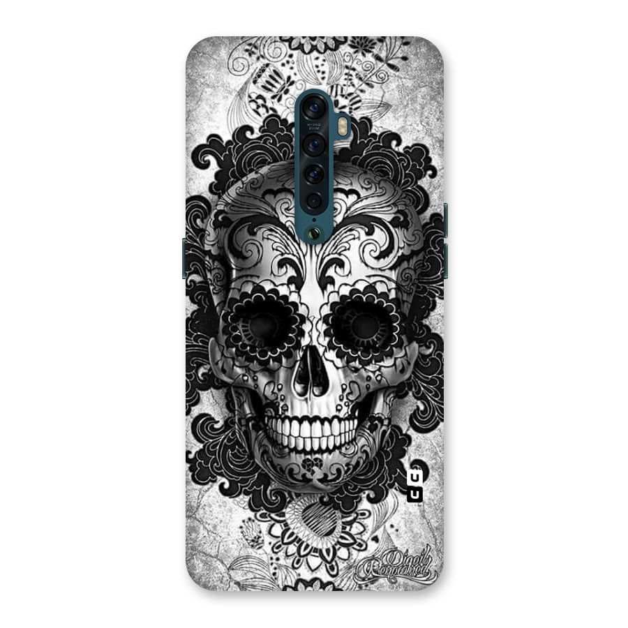 Floral Ghost Back Case for Oppo Reno2