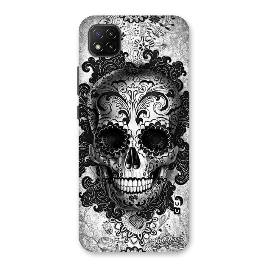 Floral Ghost Back Case for Poco C3