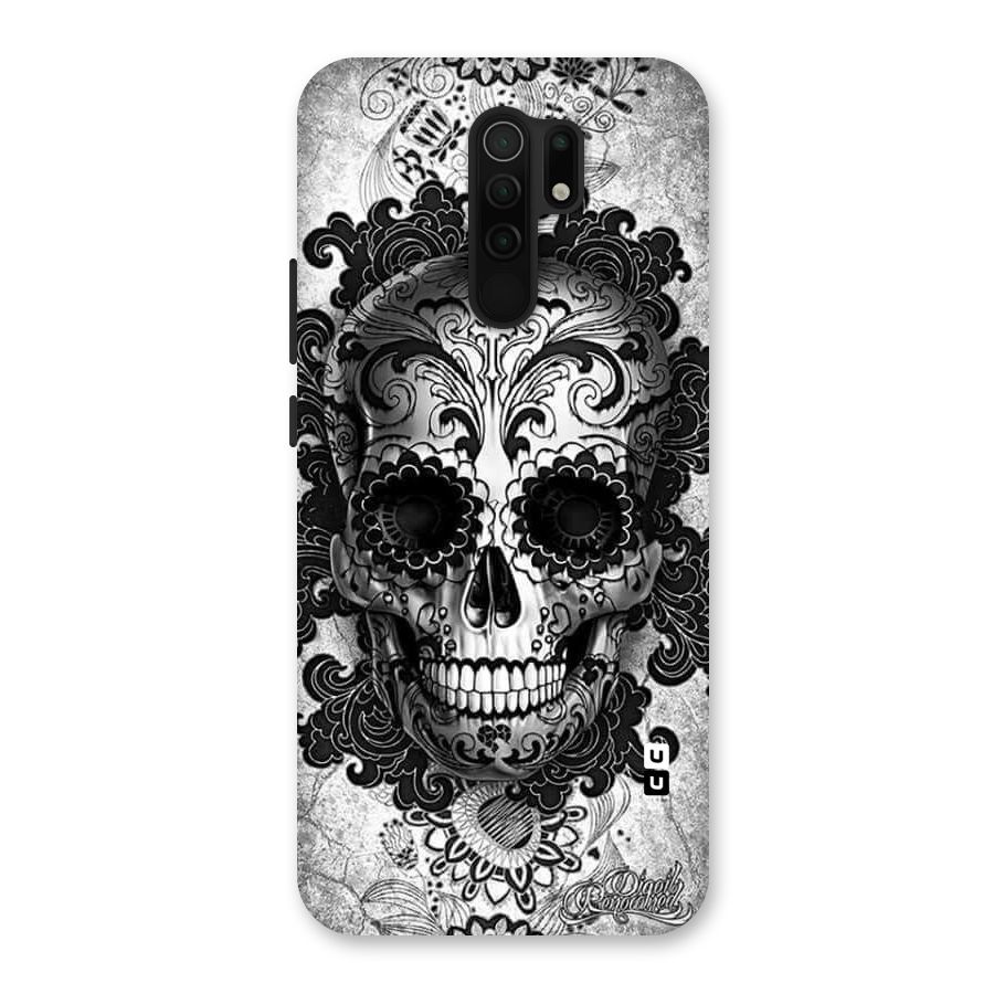 Floral Ghost Back Case for Poco M2