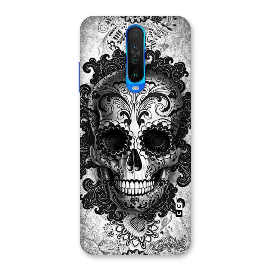 Floral Ghost Back Case for Poco X2