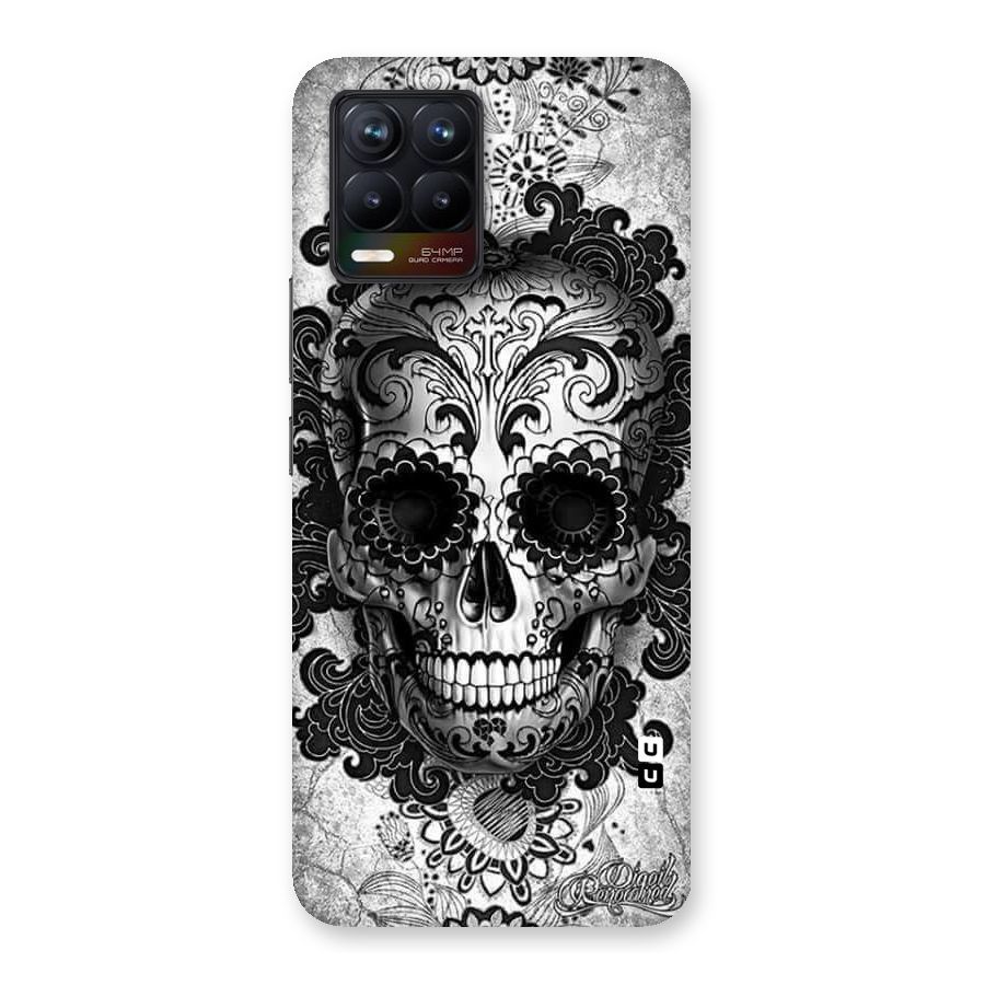 Floral Ghost Back Case for Realme 8