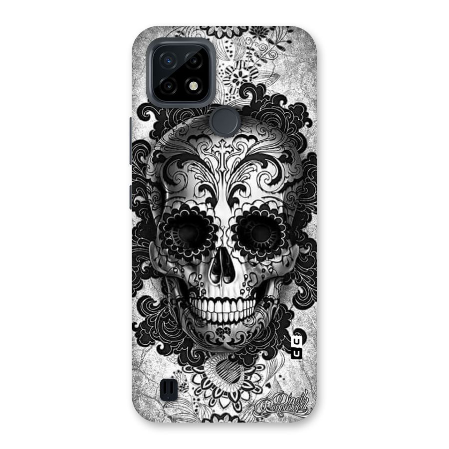 Floral Ghost Back Case for Realme C21