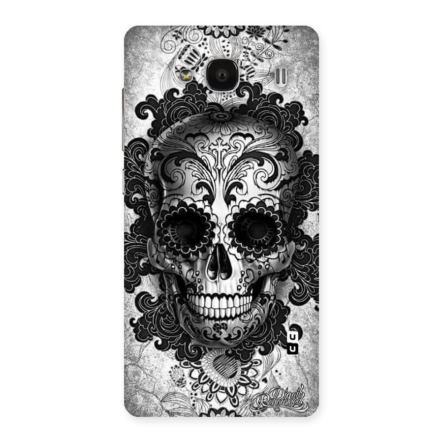 Floral Ghost Back Case for Redmi 2 Prime