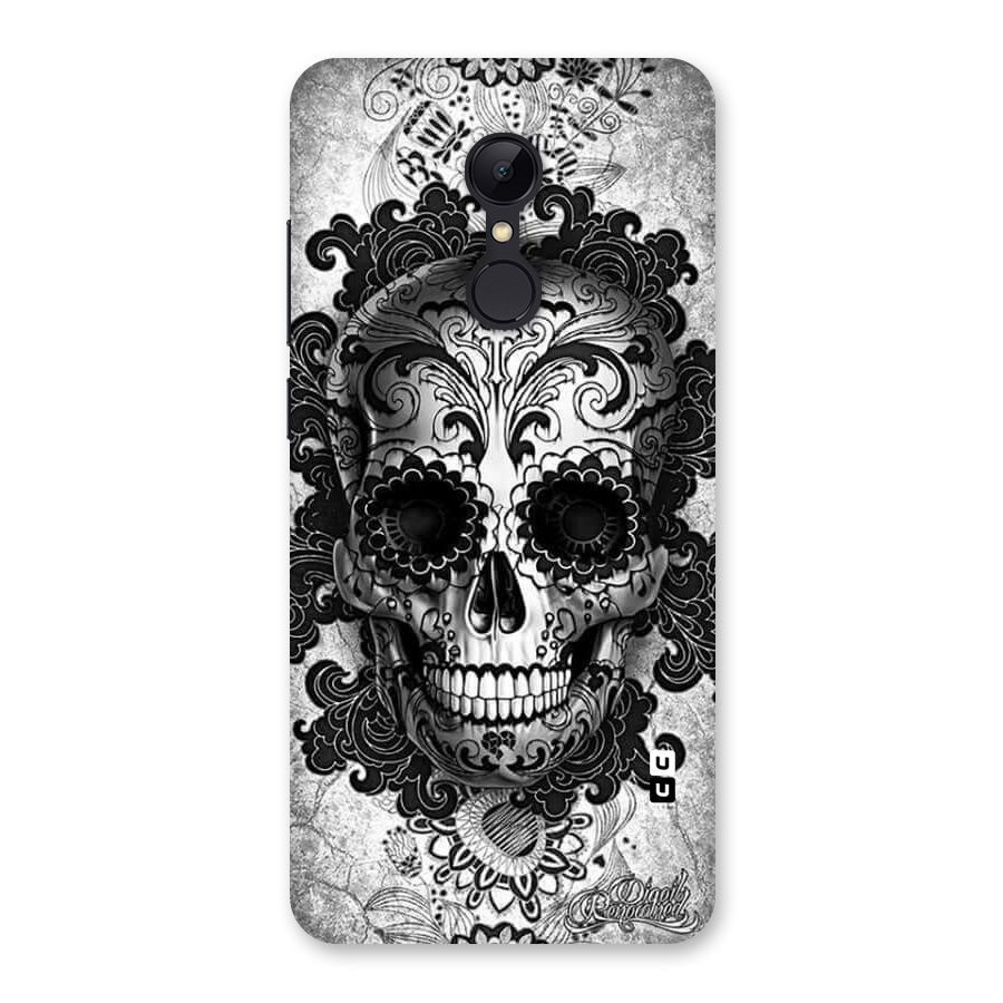Floral Ghost Back Case for Redmi 5