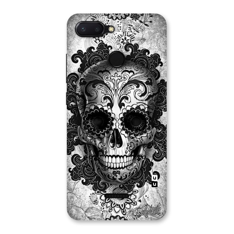 Floral Ghost Back Case for Redmi 6