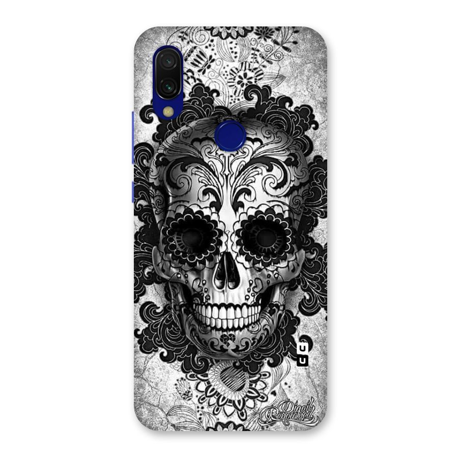 Floral Ghost Back Case for Redmi 7
