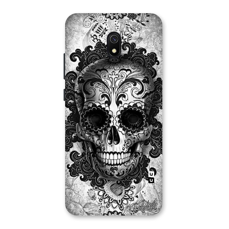 Floral Ghost Back Case for Redmi 8A
