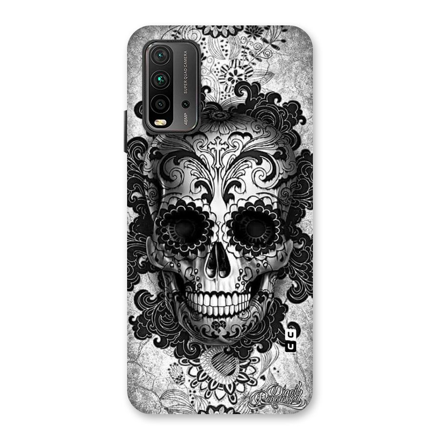 Floral Ghost Back Case for Redmi 9 Power