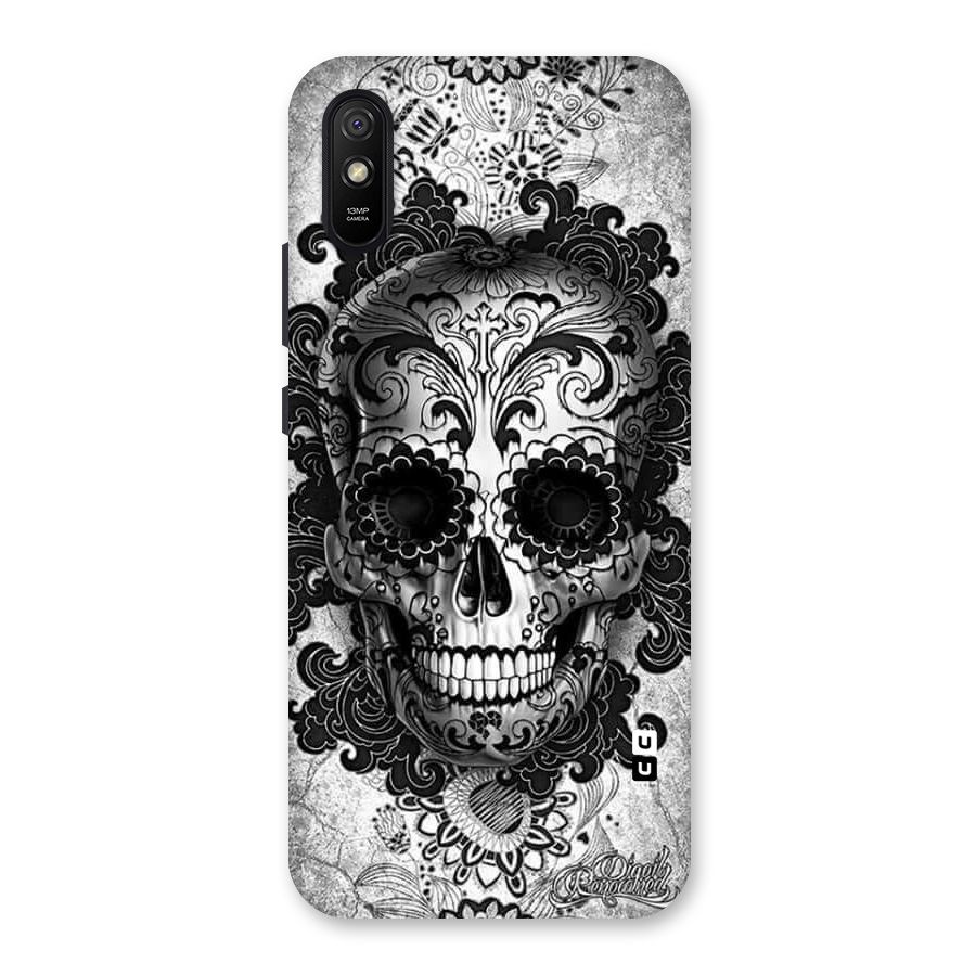 Floral Ghost Back Case for Redmi 9i