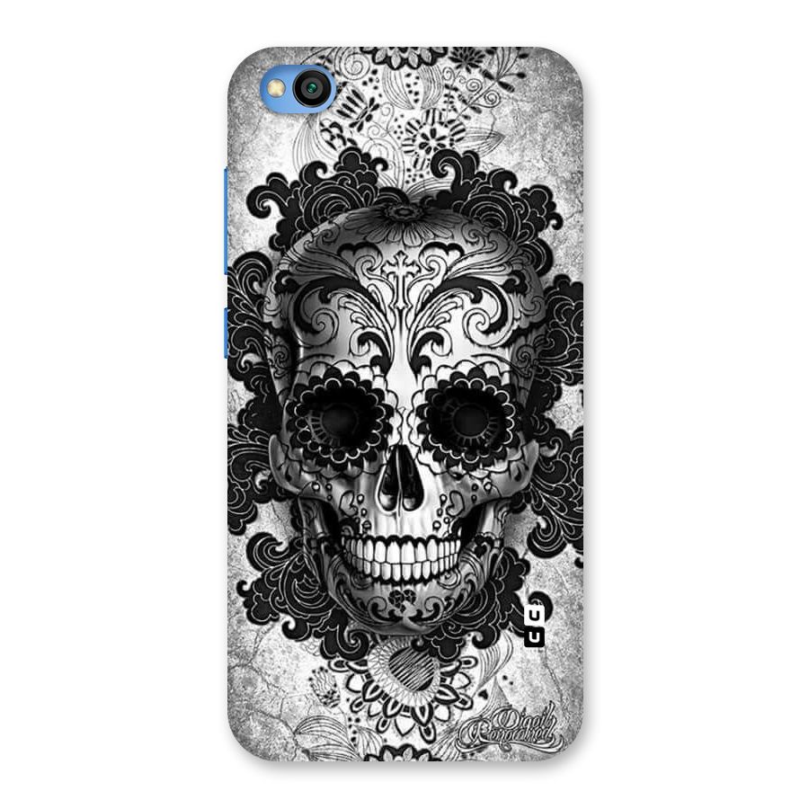 Floral Ghost Back Case for Redmi Go