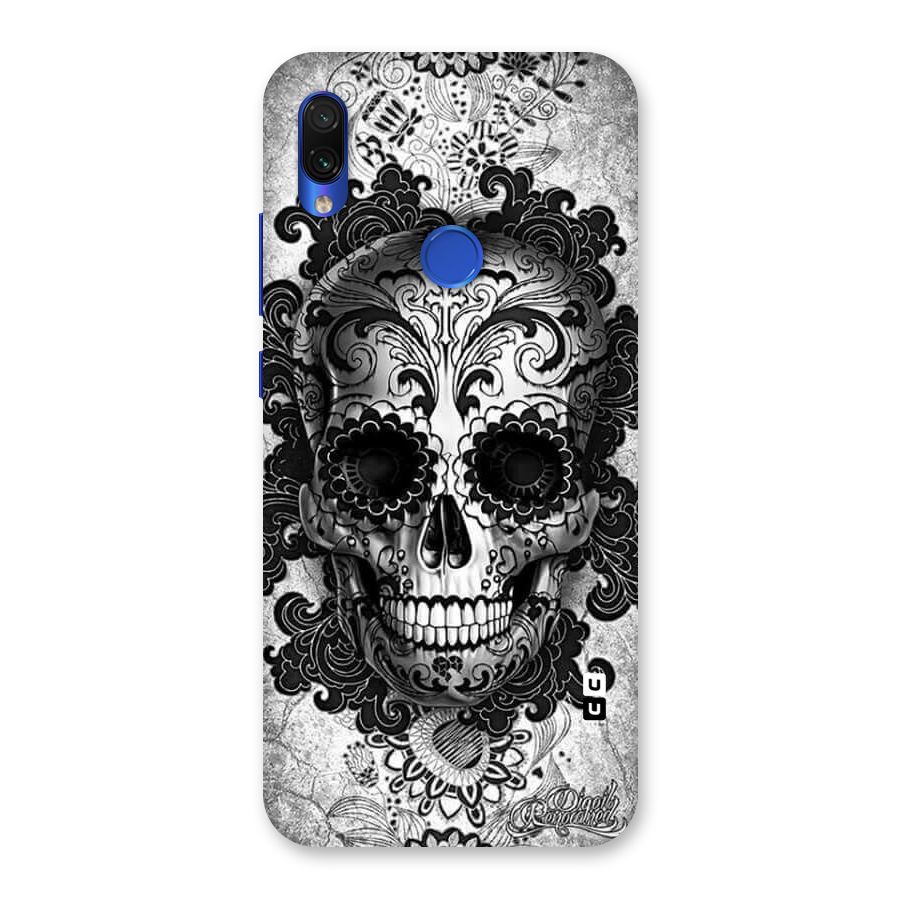 Floral Ghost Back Case for Redmi Note 7S