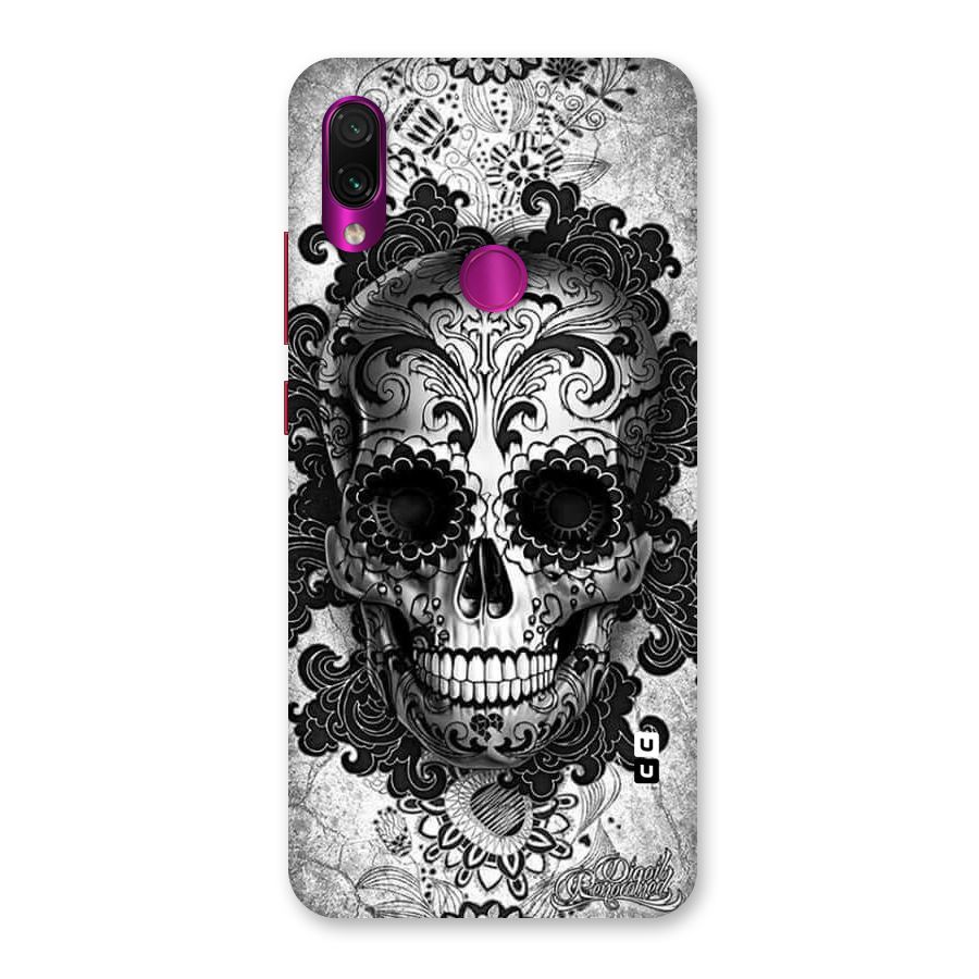 Floral Ghost Back Case for Redmi Note 7 Pro