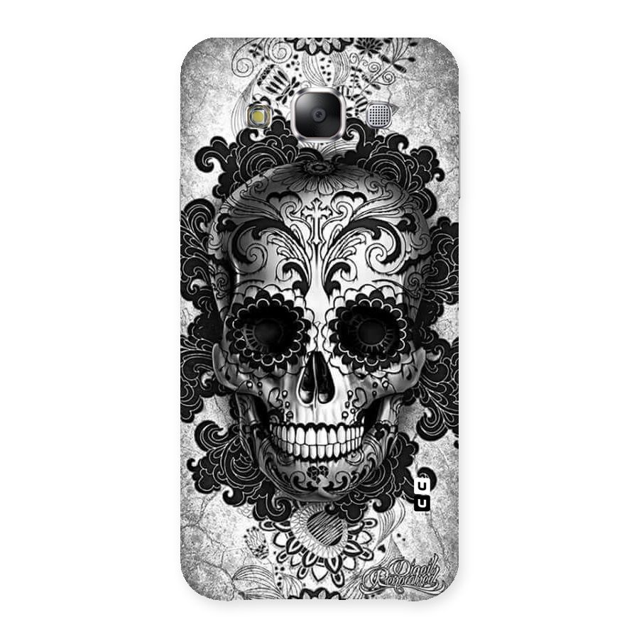 Floral Ghost Back Case for Samsung Galaxy E5