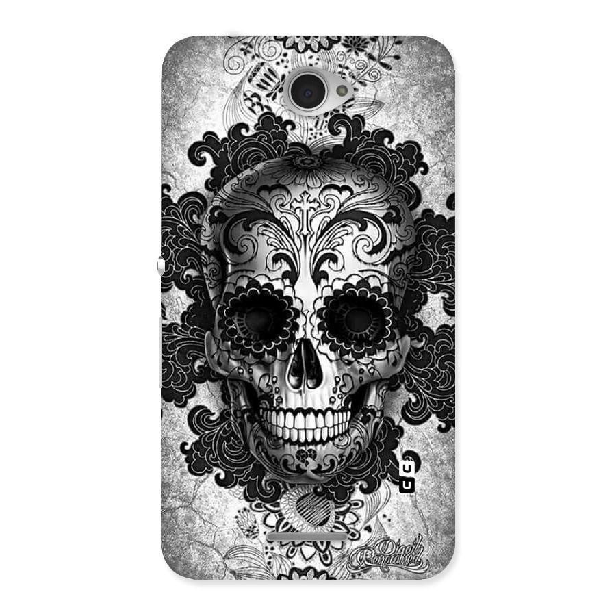Floral Ghost Back Case for Sony Xperia E4
