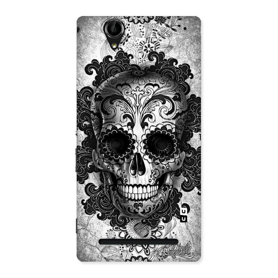 Floral Ghost Back Case for Sony Xperia T2
