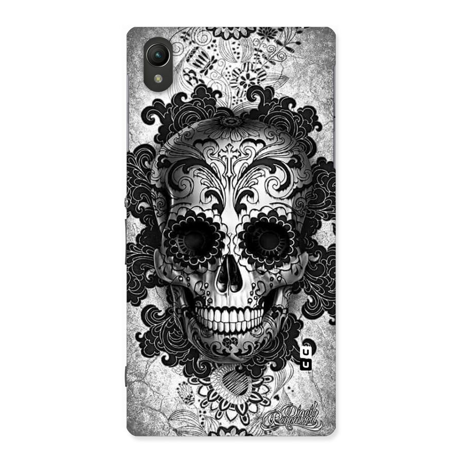 Floral Ghost Back Case for Sony Xperia Z1