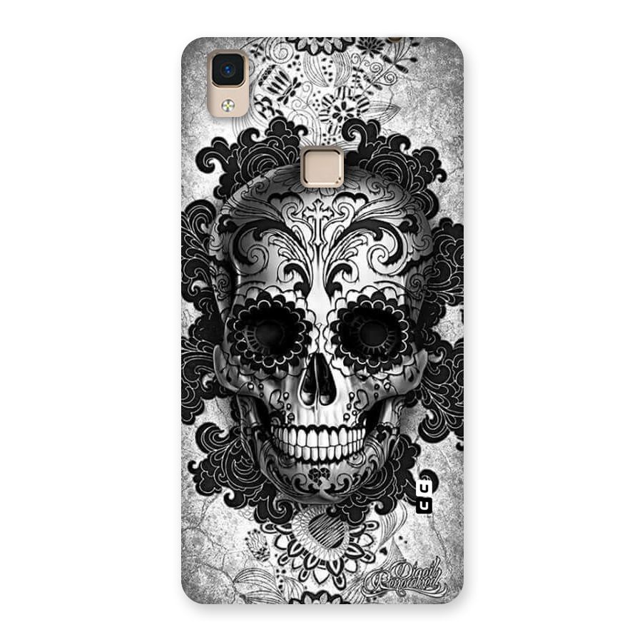 Floral Ghost Back Case for V3 Max