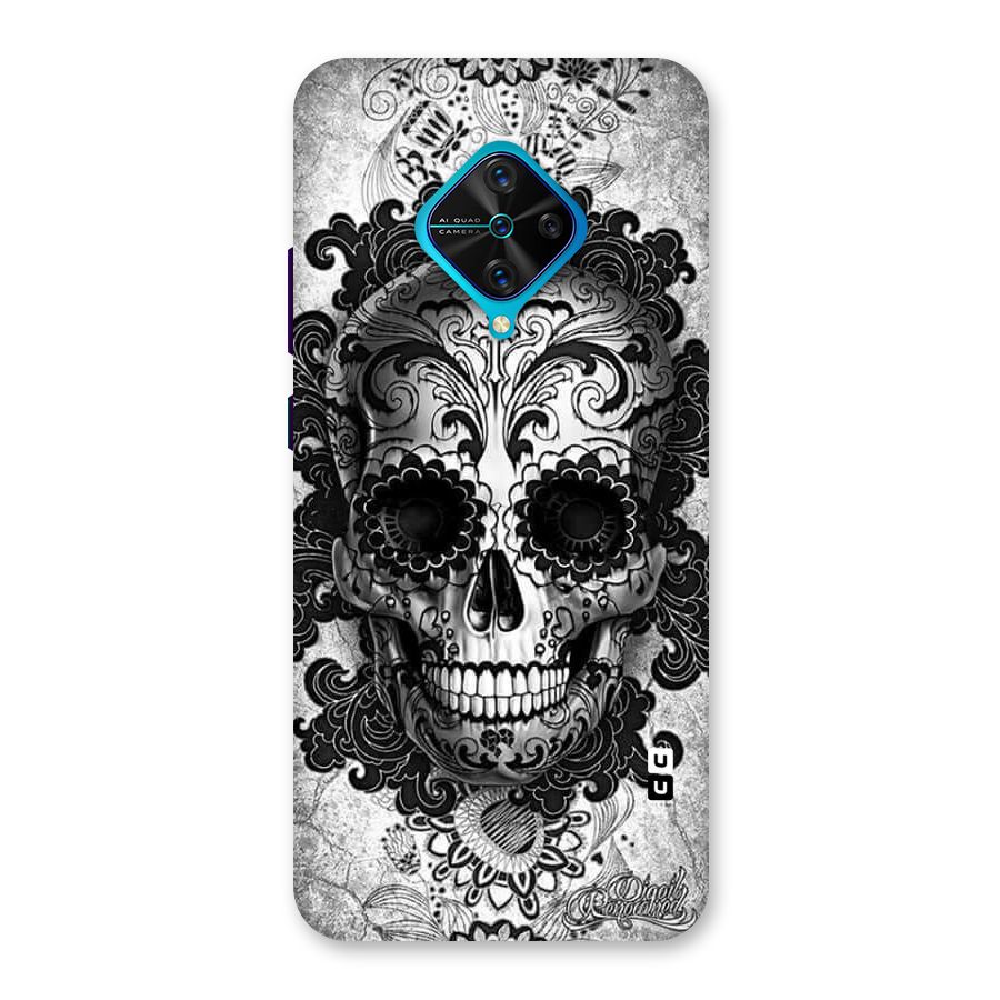 Floral Ghost Back Case for Vivo S1 Pro