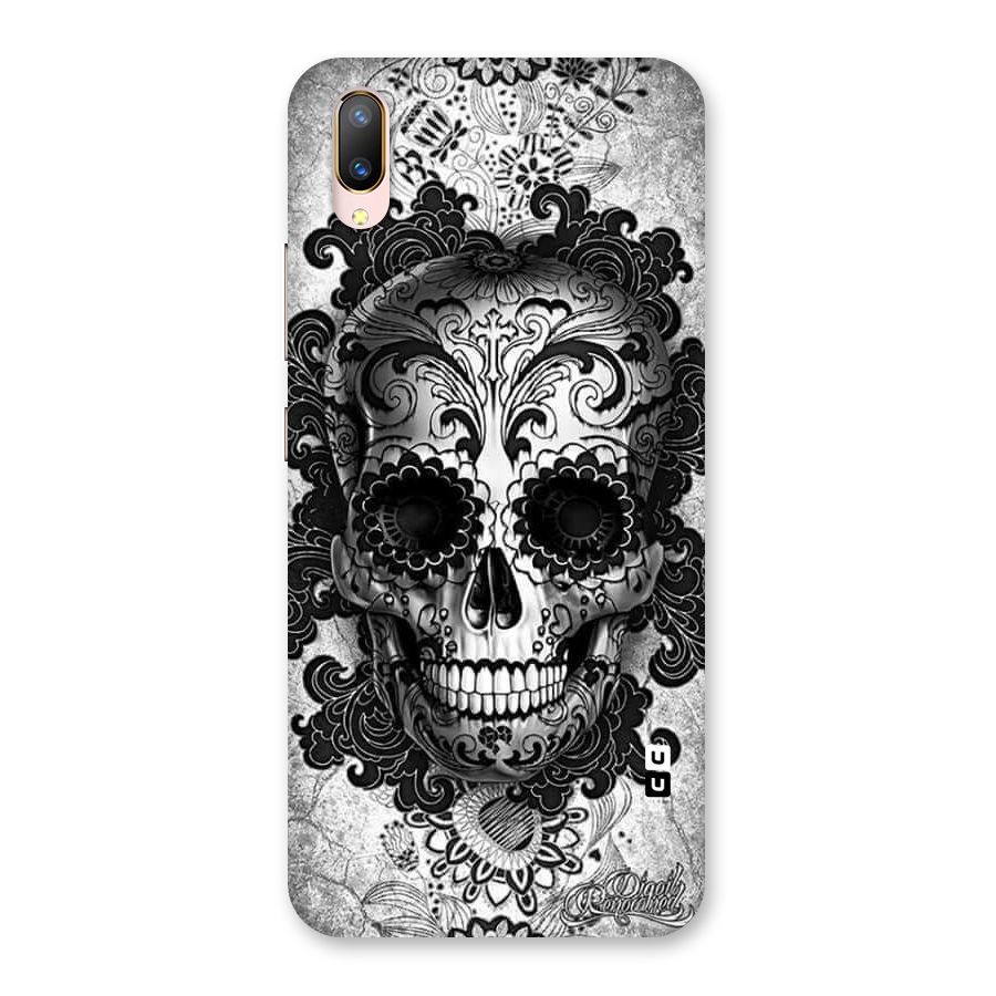 Floral Ghost Back Case for Vivo V11 Pro