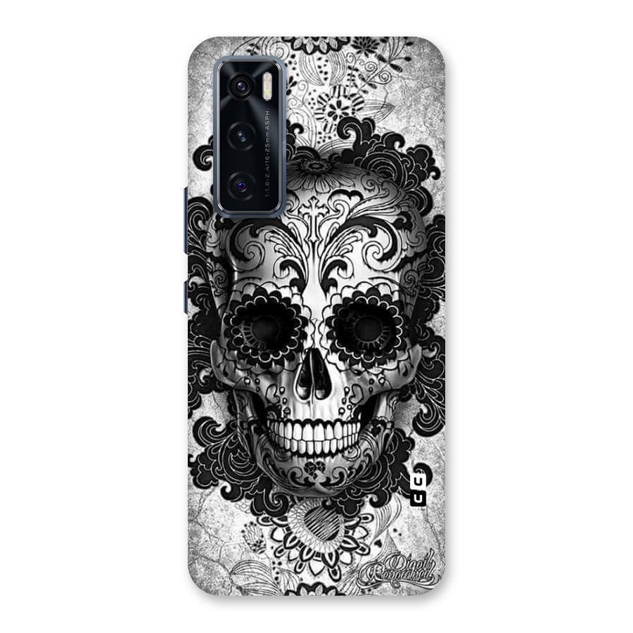 Floral Ghost Back Case for Vivo V20 SE