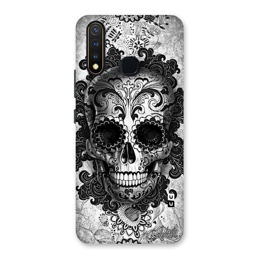 Floral Ghost Back Case for Vivo Y19