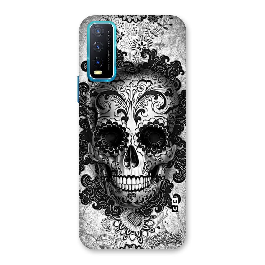 Floral Ghost Back Case for Vivo Y20G