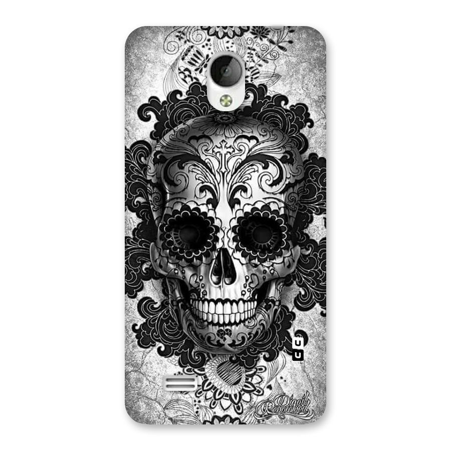 Floral Ghost Back Case for Vivo Y21