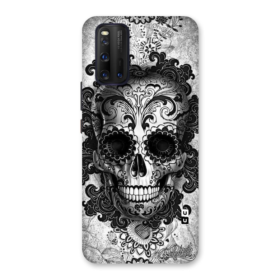 Floral Ghost Back Case for Vivo iQOO 3