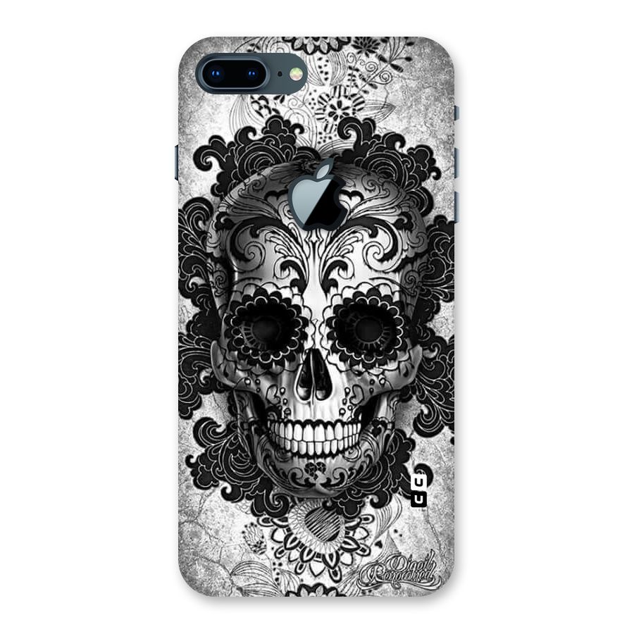 Floral Ghost Back Case for iPhone 7 Plus Apple Cut